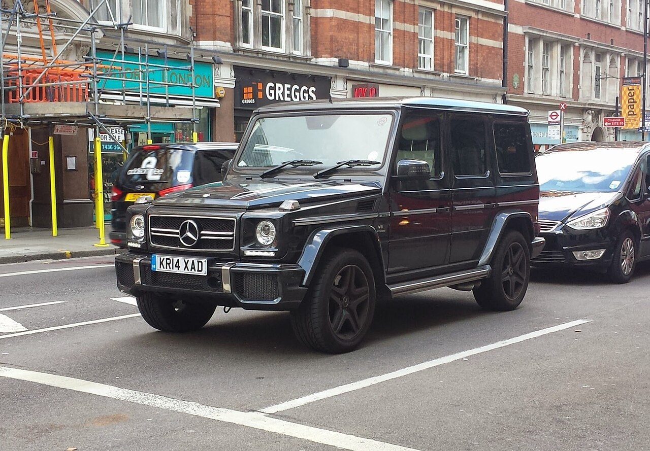 Mercedes G-Class, 2015, 5 мест